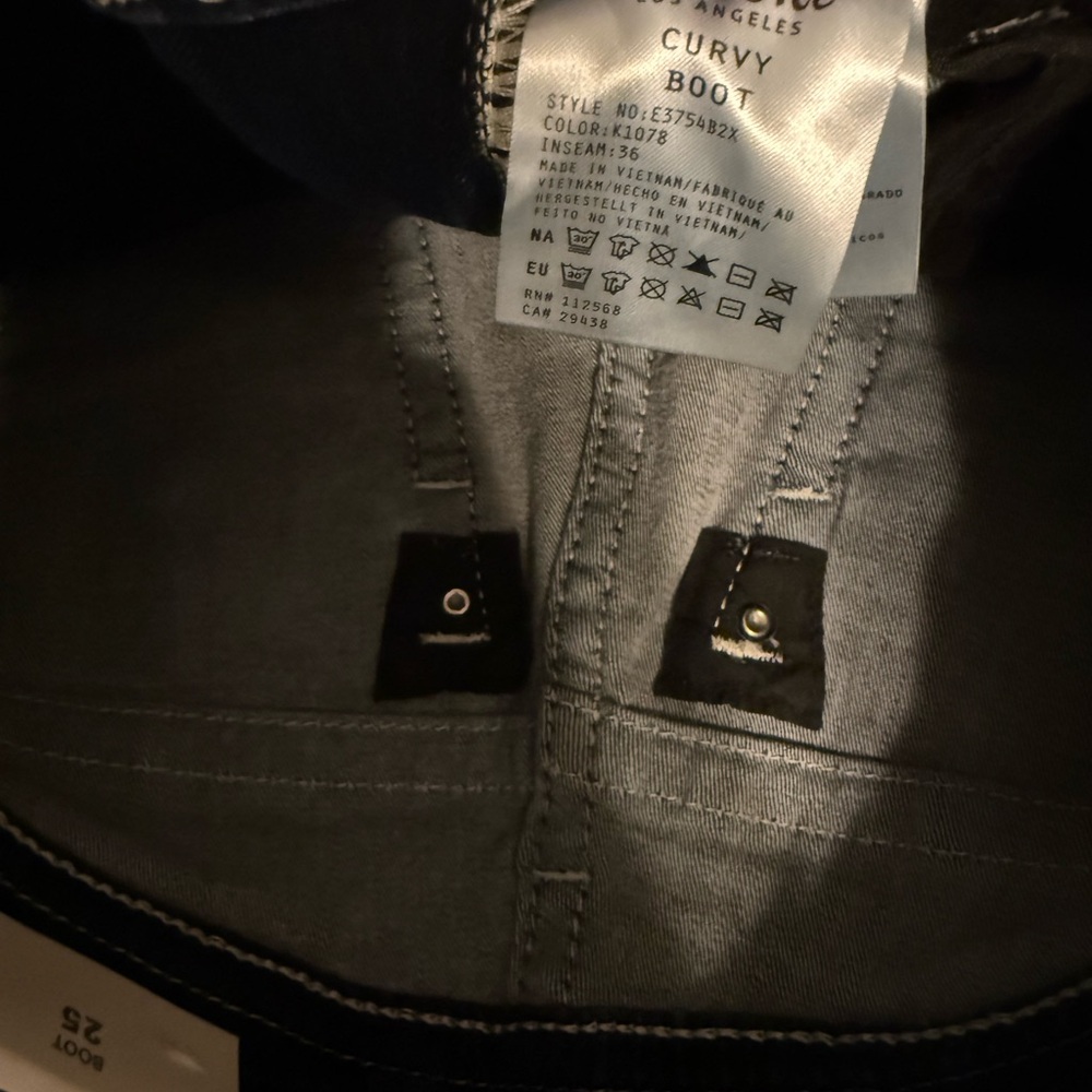 Miss Me Blue Boot Cut Jeans Classic Style - Picture 8 of 15